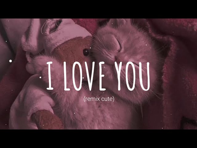 I Love You - Kevin Rater (remix cute) // (Vietsub + Lyric) Tik Tok Song class=