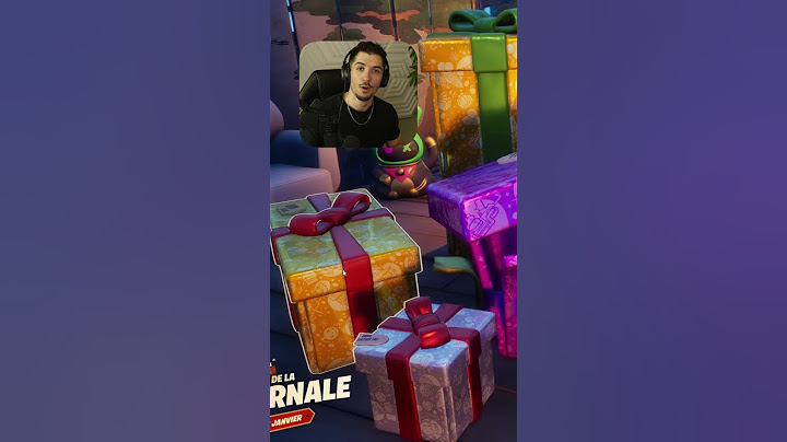 N'ouvrez pas les cadeaux du chalet de Noël !
