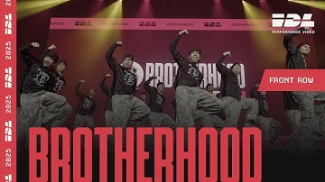 Brotherhood Round 1 Front Row | IDL Launch 2025