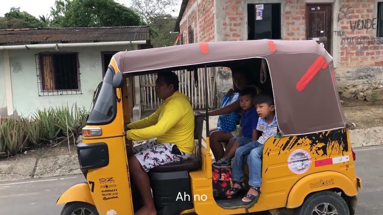 Puerto Cayo Tuk-Tuk Tour | Backpacking | Ecuador | South America