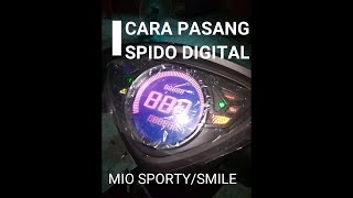 cara pasang speedo digital mio sampai jadi