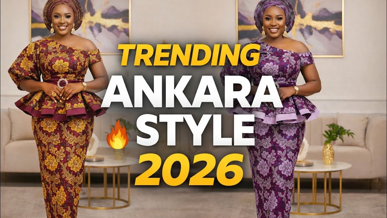  🔥 Latest Ankara Skirt & Blouse Patterns | Elegant African Fashion Styles