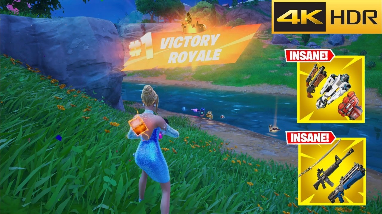 Fortnite Battle Royale ( Zero Build) 4k 60fps gameplay (Fortnite chapter 7 )