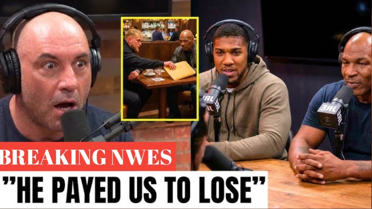 Joe Rogan Stunned as Mike Tyson & Anthony Joshua Expose Jake Paul’s Alleged Bribery