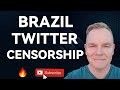 Brazil Twitter Censorship #brazil #twitter #censorship
