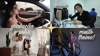 VLOG: uma semana comigo ;) treinos, rotina e estudo