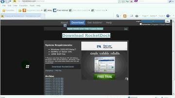 HOW TO PUT ROCKETDOCK ON XP/VISTA/7