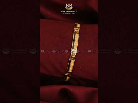 Elegant Gold Bracelet For Men Sleek Traditional Design