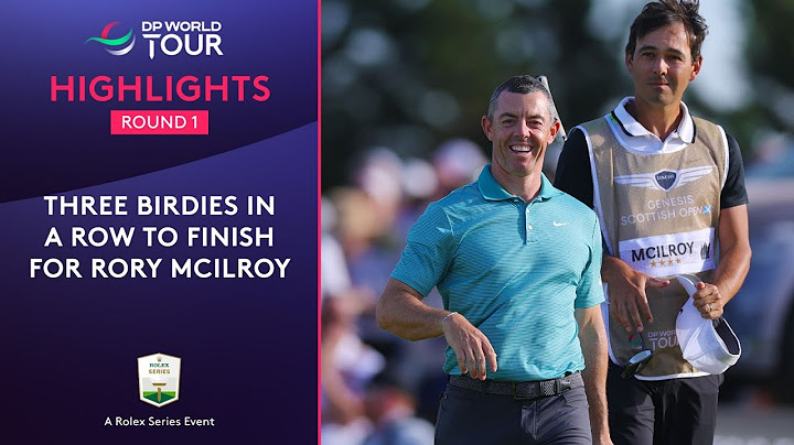 Round 1 Highlights | 2025 Genesis Scottish Open