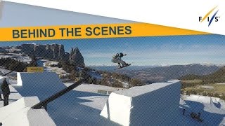 Seiser Alm / Alpe di Siusi Snowpark is a Thing of Beauty | FIS Snowboard screenshot 1