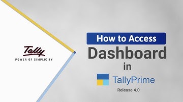 How to Access Dashboard in TallyPrime ? | 4qs