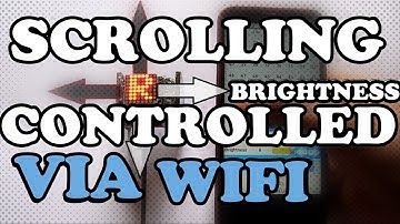 Scrolling Led Display | ARDUINO | ESP8266 (Hindi)