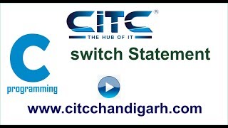 Tutorial video on Switch Statement in C language