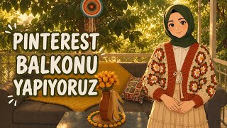 Balkonumu Dekore Ediyorum ♻️
