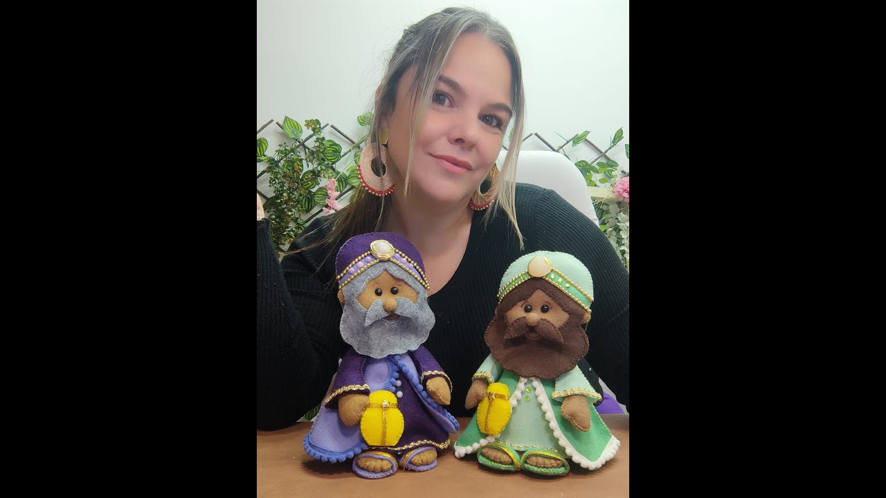 Pesebre clase 4 Rey mago Baltazar