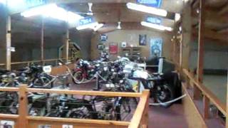 automotive museum of Tasmania motorcycle floor
