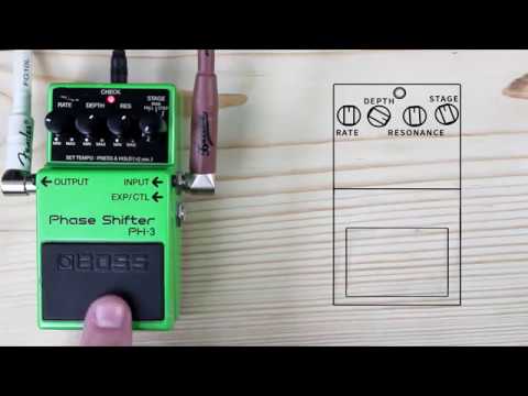 Boss Phase Shifter PH-3 - YouTube