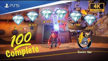 Crash Bandicoot 4 - 100% Walkthrough - Crash Compactor - All Gems & Boxes