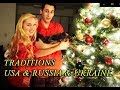 Новогодние традиции  New Year's traditions in USA, RUSSIA, UKRAINE (59)