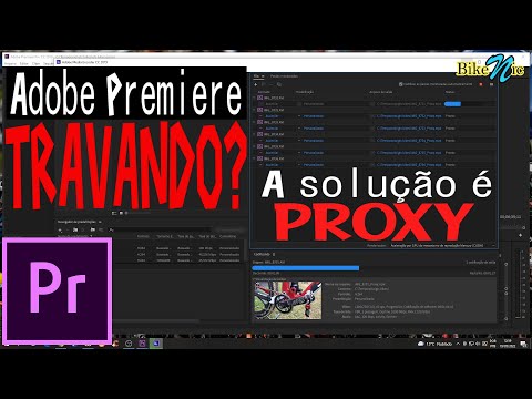 4K TRAVANDO? ADOBE PREMIERE - CRIAR PROXY 