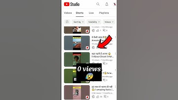 0 Views problem in youtube shorts 😰 #shorts #ytshorts #views