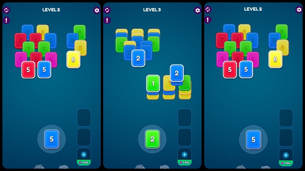 Card Sort: Smart Match Game Android Gameplay - YouTube