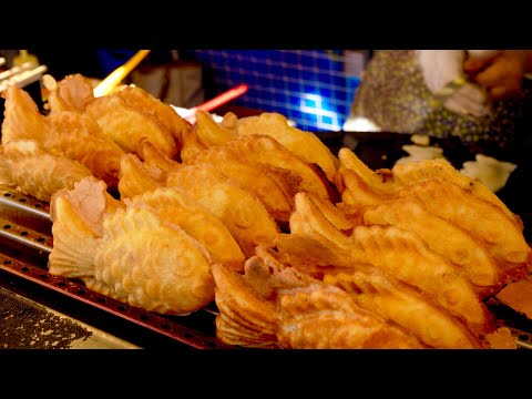 만들기가 무섭게 팔려요  붕어빵 계절이 돌아왔다 / Korean Popular Winter Snack Fish-shaped Bread | Korean Street food