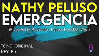 Nathy Peluso - EMERGENCIA - Karaoke Instrumental