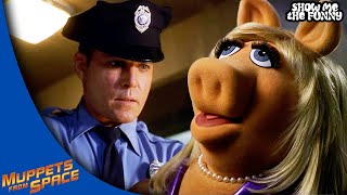 Miss Piggy Struggles To Charm The Security | Muppets From Space | Show Me The Funny
