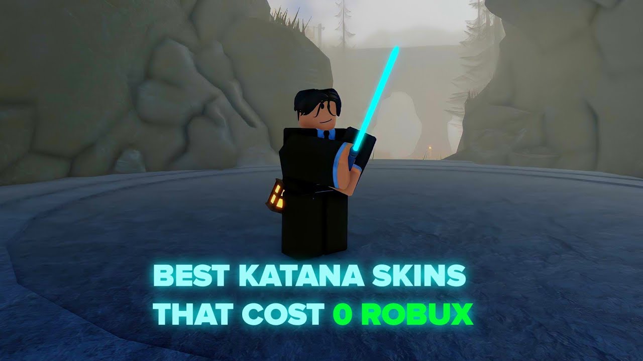 3 KATANA SKINS FOR BEGINNERS (0 ROBUX EDITION)...(Roblox ZOぞ Samurai