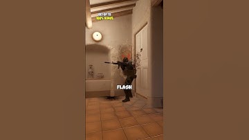 Fast Self Pop T Flash on CS2 Inferno #shorts