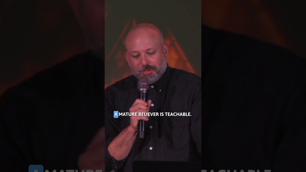A mature believer is teachable. #celebrationchurch #church #pastor #christian #wisconsin #Shorts