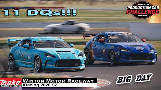 Production Car Challenge : Winton : iRacing