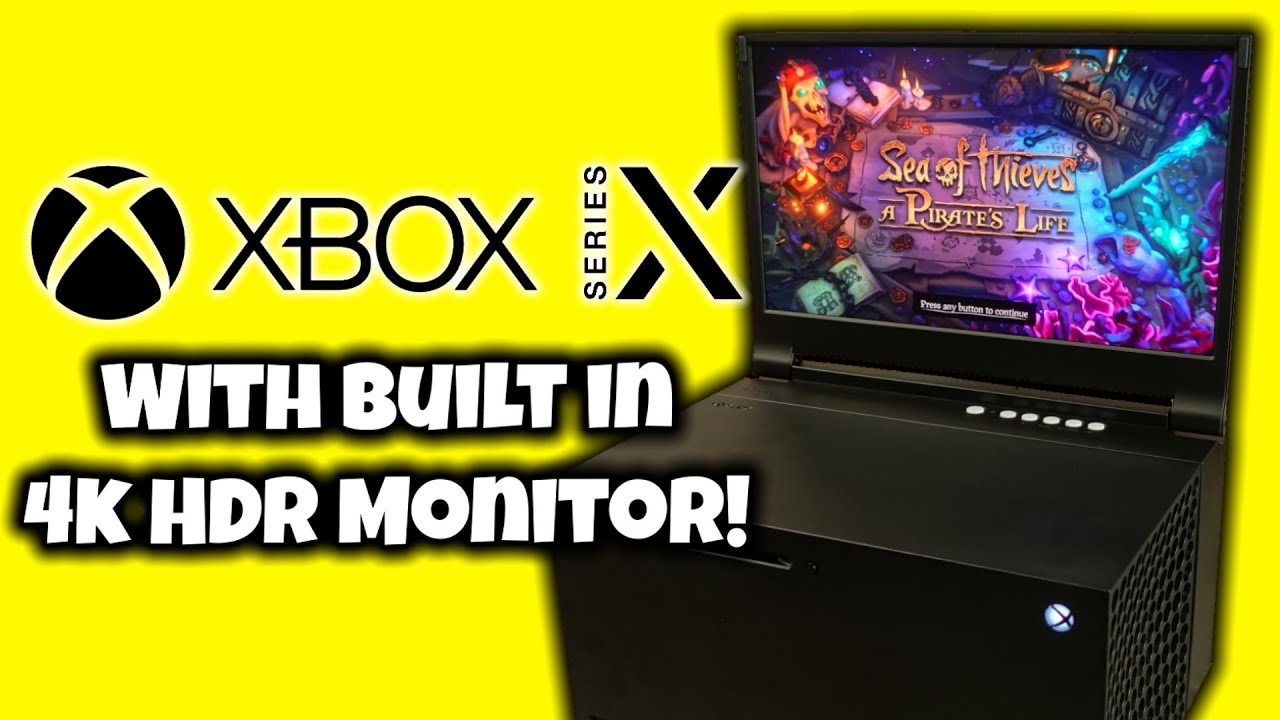 G-STORY 15.6 Portable Monitor for Xbox Series S 4K Portable Gaming Monitor  IPS Screen for Xbox Series S（not Included） with Two HDMI, HDR, Freesync