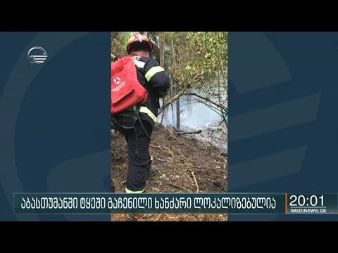 აბასთუმანში, ტყეში გაჩენილი ხანძარი ლოკალიზებულია