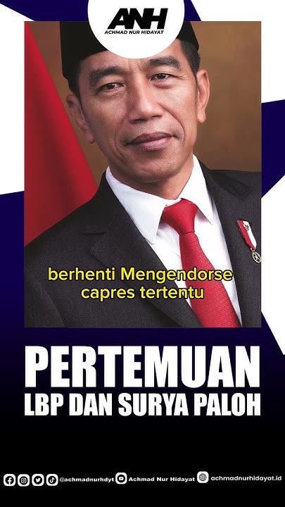 Berfoto Selfie Ber 2, Pertemuan LBP dan Surya Paloh Bahas apa ya - YouTube