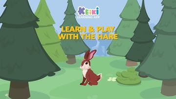 Learn & play with the hare in Keiki App!