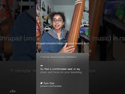Full meditation on my patreon! #healing #indianclassicalmusic #meditation #tanpura #musician