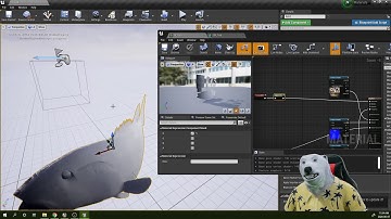 Animated fish in UE 04