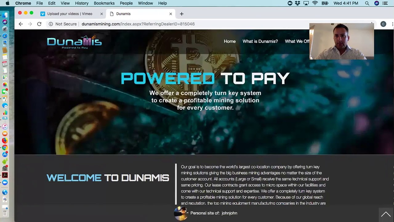 DUNAMIS GLOBAL TECH | Enrolling a new member Tutorial