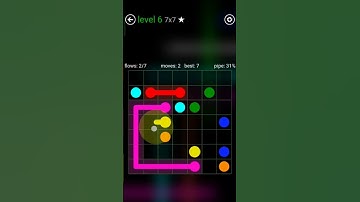 Flow Free 7x7 Solution level 6 #level #android #androidgames #games #player #puzzle #playstationgame