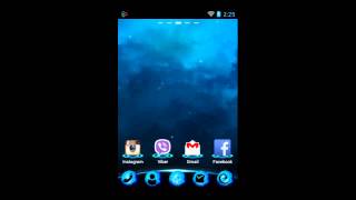 Blue Planet Theme For Android Phone screenshot 1