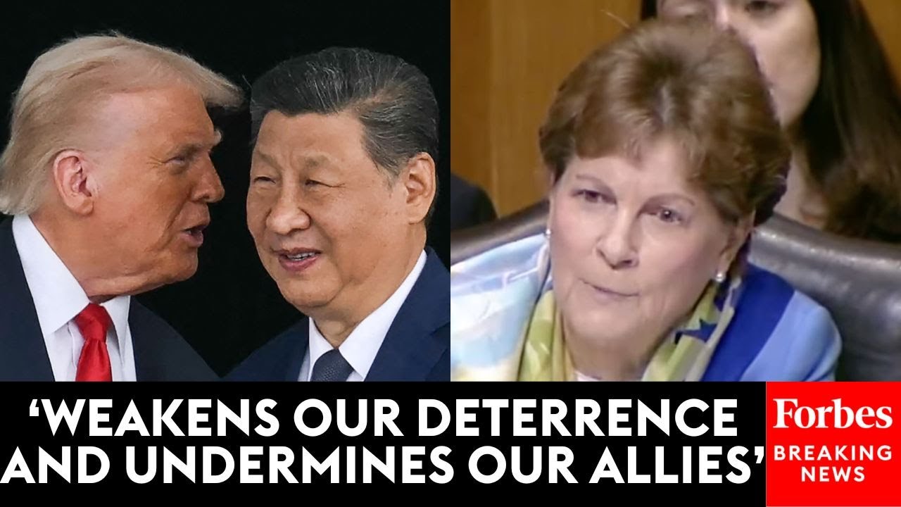 Jeanne Shaheen Accuses Trump Of Trading 'National Security For Short-Term Gains' With China
