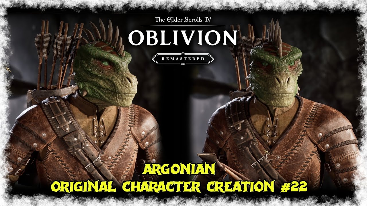 Argonian - (Original Male Character Creation 22) // THE ELDER SCROLLS