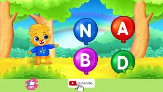 ¡Juego educativo ABC para niños! juego atención! ¡Aprende inglés en el juego!
