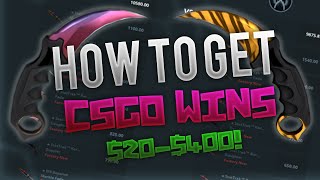 HOW TO kinda WIN BIG! ( CS:GO Gambling Tips and Tricks)