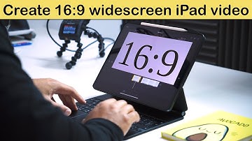 How to Make 16:9 Videos for YouTube using iPad Screen recording! Updated