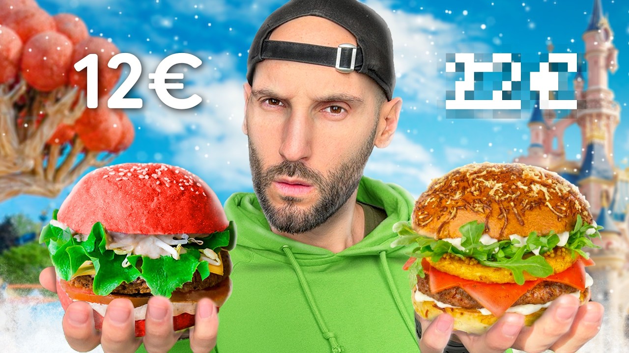 Ho Provato TUTTO il CIBO DI NATALE di GARDALAND e DISNEYLAND…