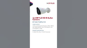 Top Selling CP Plus 2.4MP Full HD IR Bullet Camera CP-VAC-T24PL2-V5 #shorts #cpplus #cctvcamera