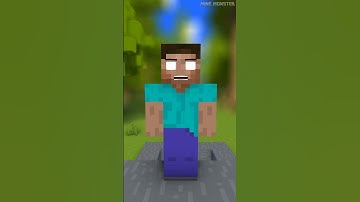 HELP Herobrine Saw Jump (Bones Imagine Dragons) #herobrine #minecraft #shorts #bones